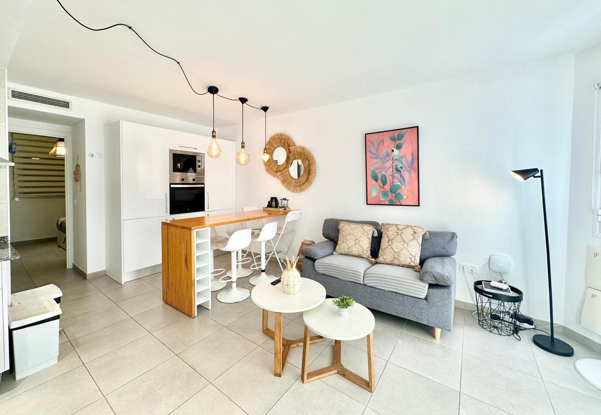 Apartamento Chocolate Cookie- Piscina, Terraza Soleada, Cocina Completa Y Wifi